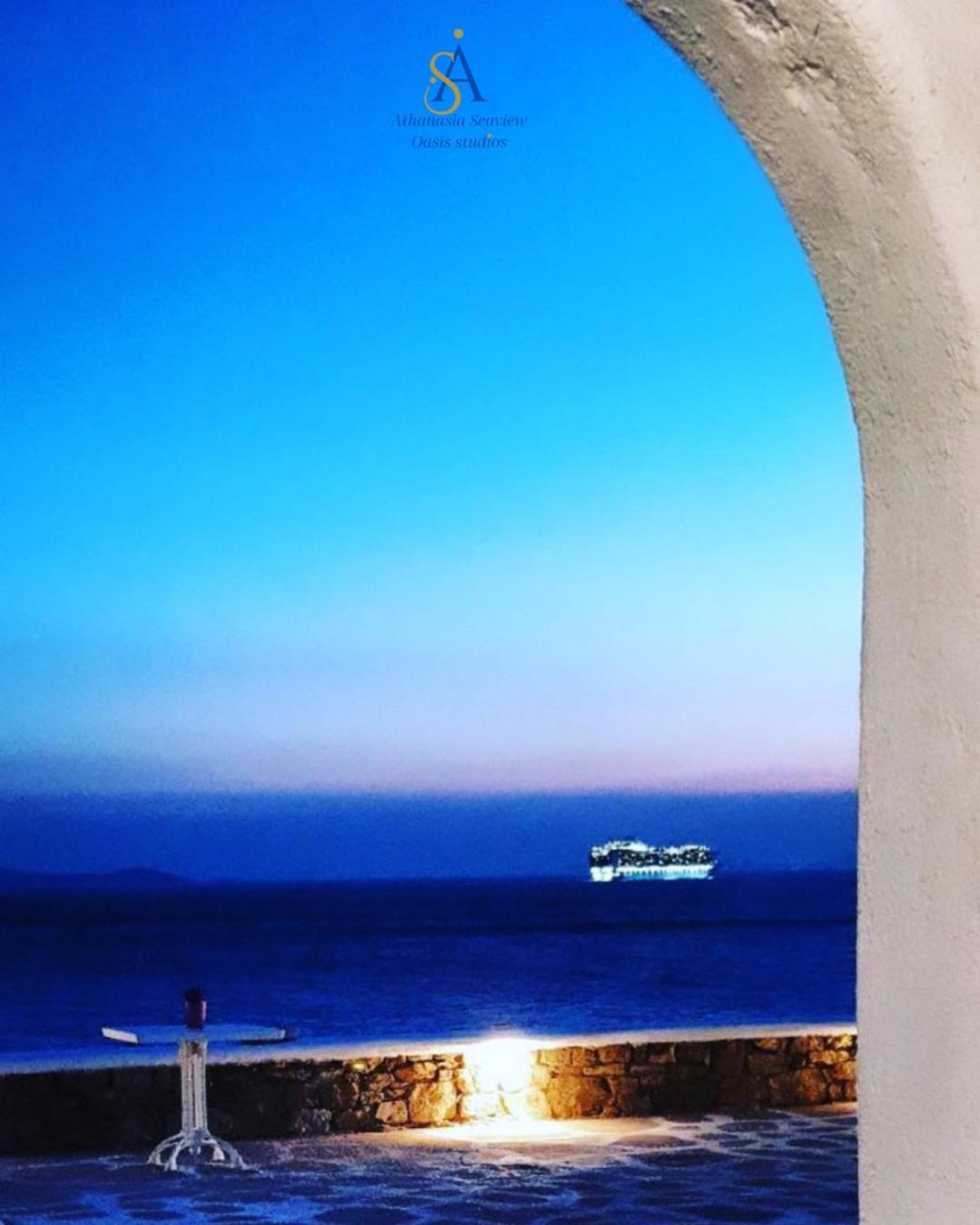 Mykonos Athanasia Seaview Oasis Studios By The Port Houlakia  Eksteriør bilde