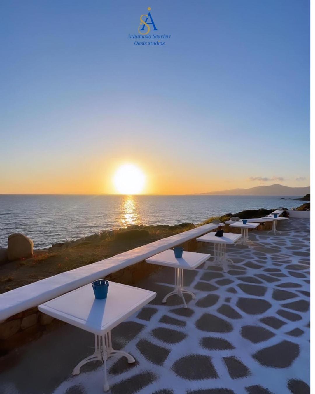 Mykonos Athanasia Seaview Oasis Studios By The Port Houlakia  Eksteriør bilde