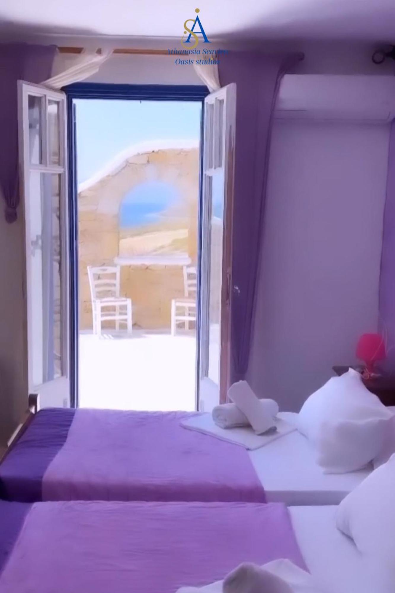 Mykonos Athanasia Seaview Oasis Studios By The Port Houlakia  Eksteriør bilde