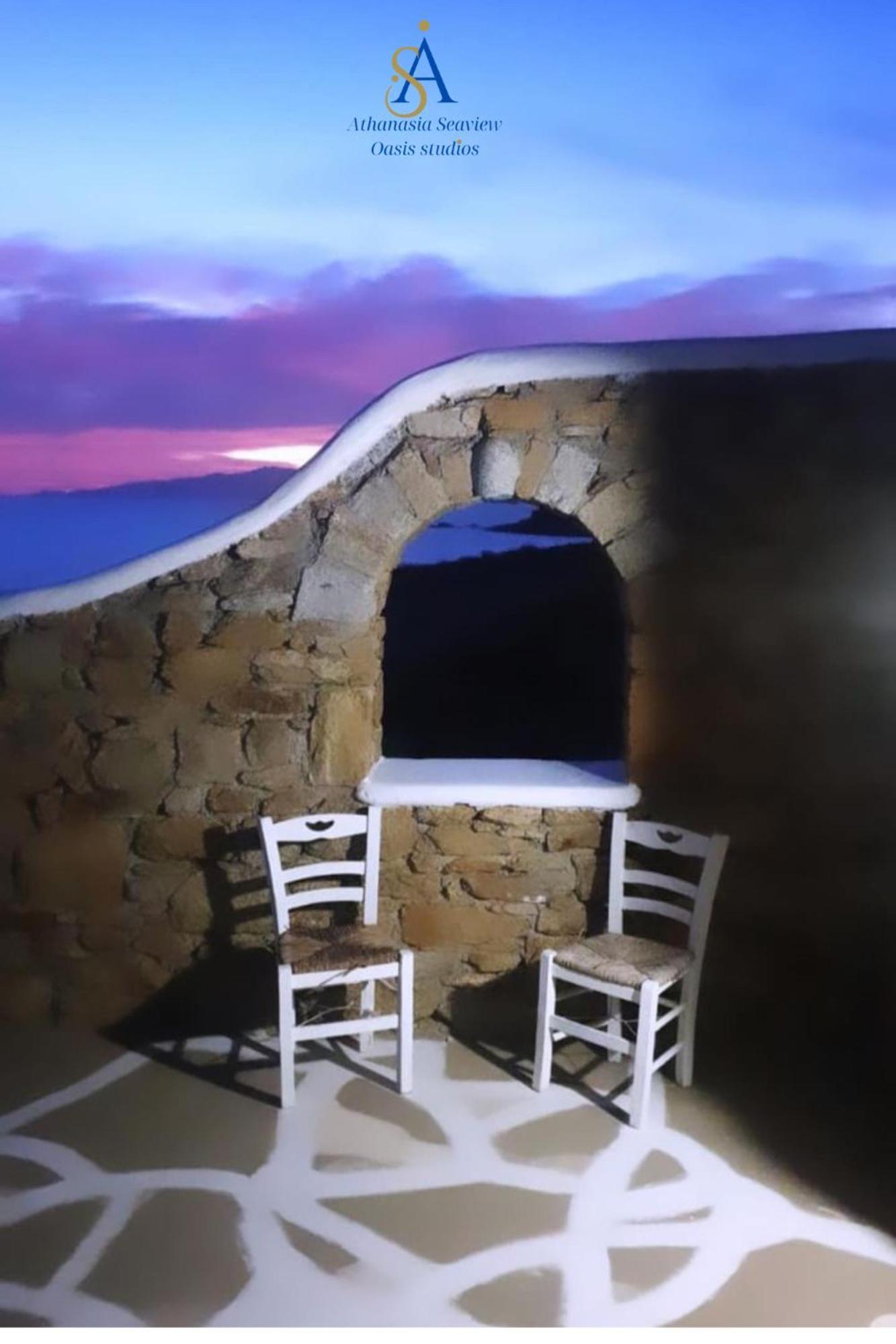 Mykonos Athanasia Seaview Oasis Studios By The Port Houlakia  Eksteriør bilde