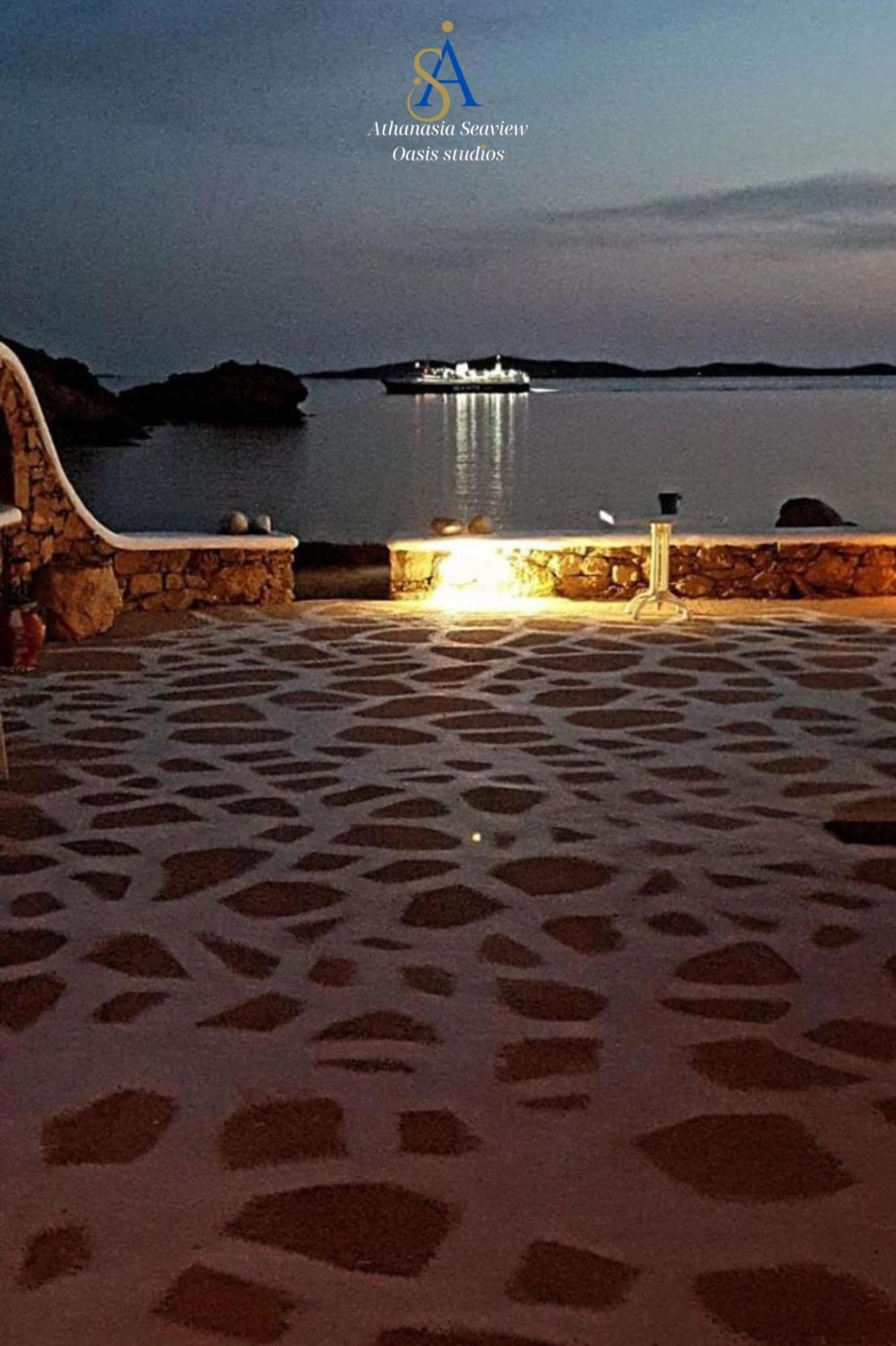 Mykonos Athanasia Seaview Oasis Studios By The Port Houlakia  Eksteriør bilde