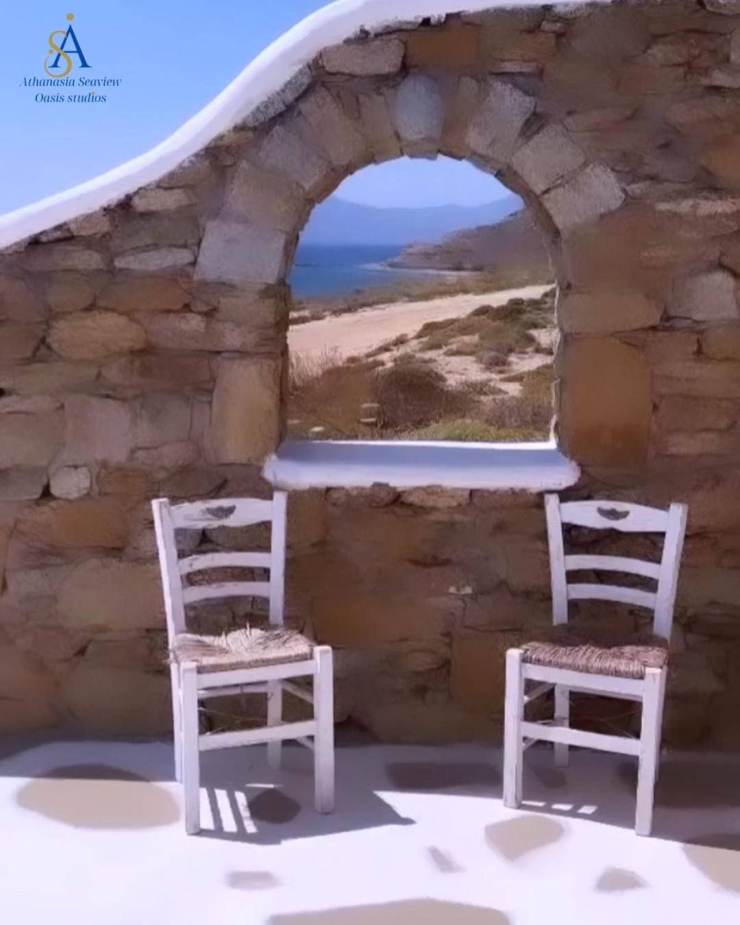 Mykonos Athanasia Seaview Oasis Studios By The Port Houlakia  Eksteriør bilde